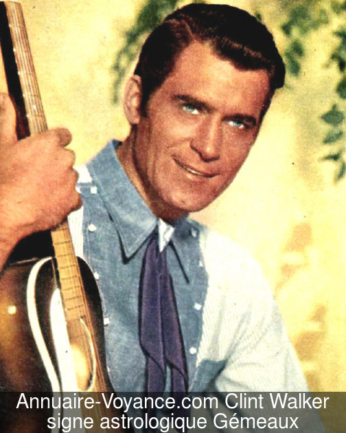 Clint Walker Gémeaux