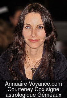 Courteney Cox Gémeaux