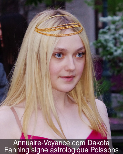 Dakota Fanning Poissons