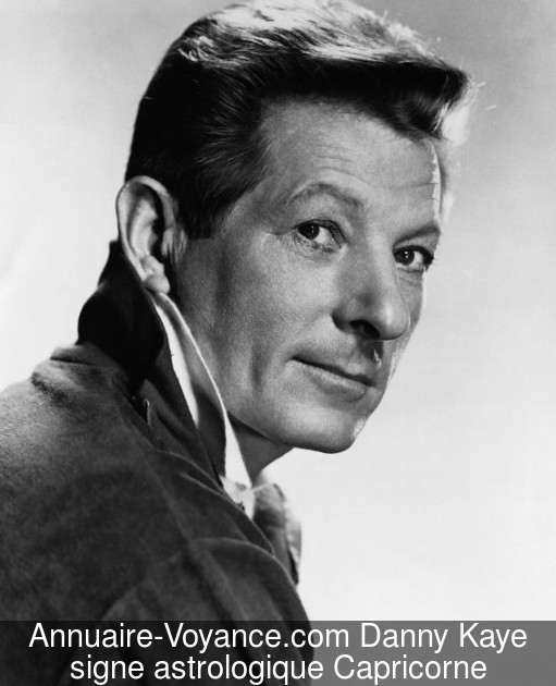 Danny Kaye Capricorne