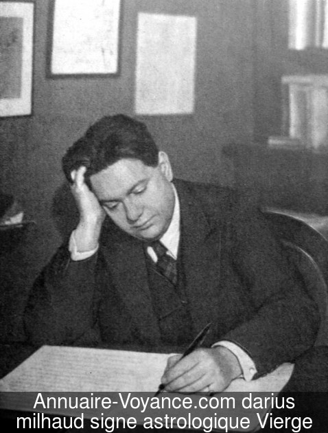 darius milhaud Vierge