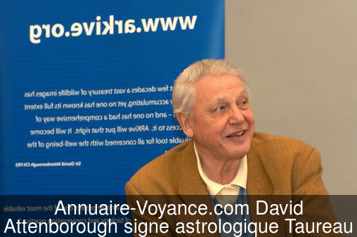 David Attenborough Taureau