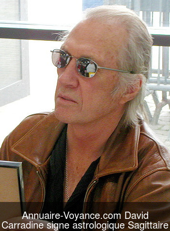 David Carradine Sagittaire