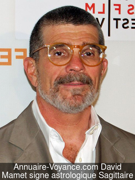 David Mamet Sagittaire