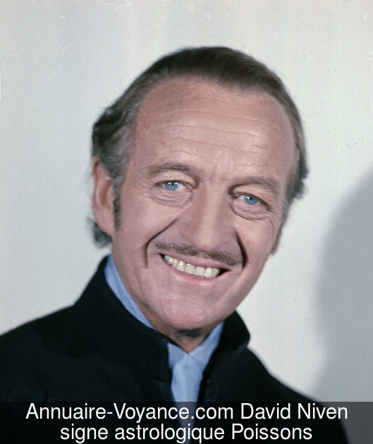 David Niven Poissons