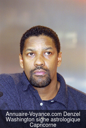 Denzel Washington Capricorne