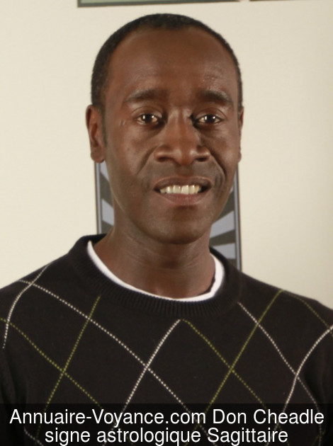 Don Cheadle Sagittaire