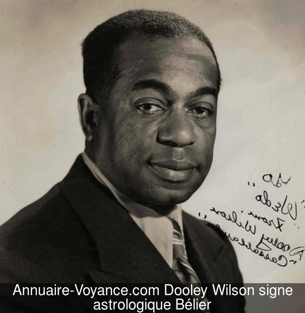 Dooley Wilson Bélier