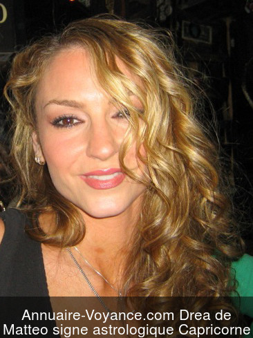 Drea de Matteo Capricorne