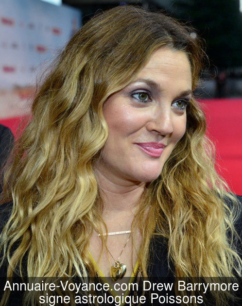 Drew Barrymore Poissons