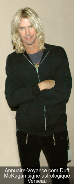 Duff McKagan Verseau