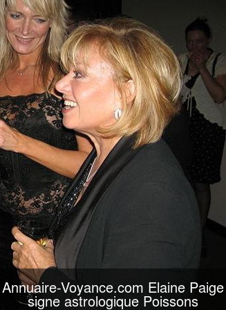 Elaine Paige Poissons