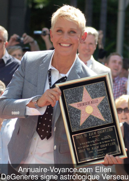 Ellen DeGeneres Verseau