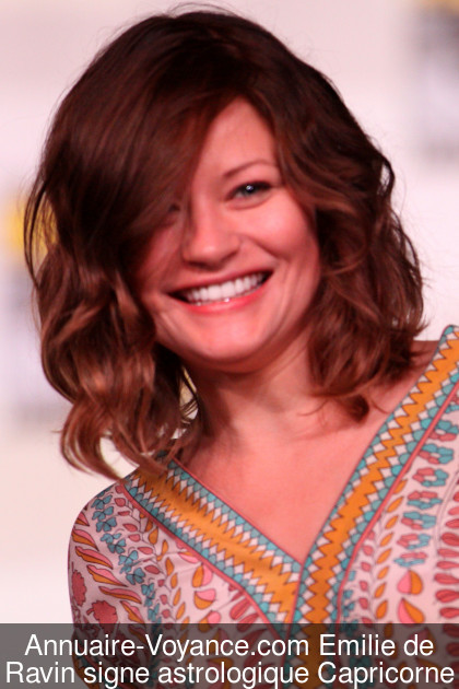 Emilie de Ravin Capricorne