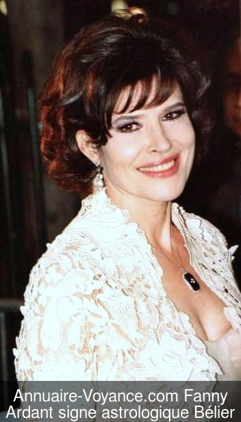 Fanny Ardant Bélier