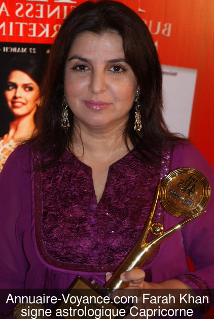 Farah Khan Capricorne