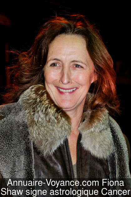 Fiona Shaw Cancer