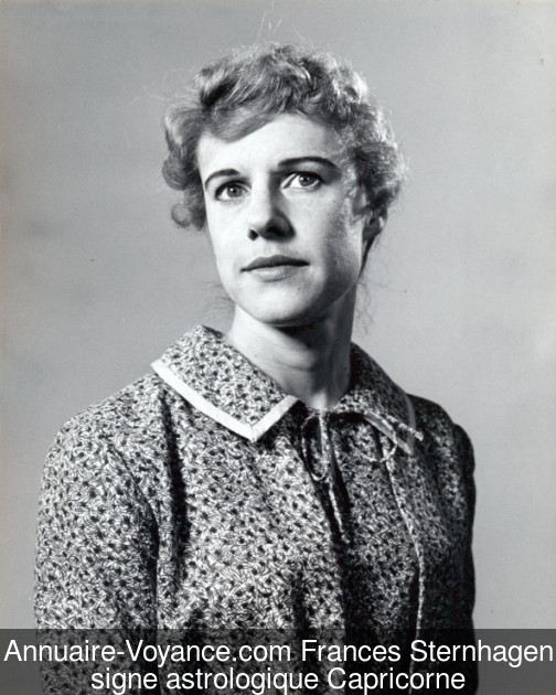 Frances Sternhagen Capricorne
