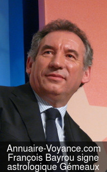 François Bayrou Gémeaux