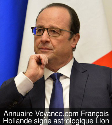 François Hollande Lion