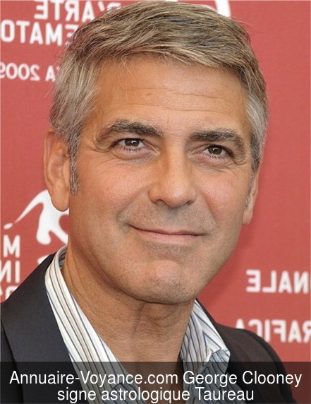 George Clooney Taureau