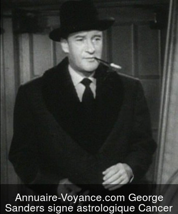 George Sanders Cancer