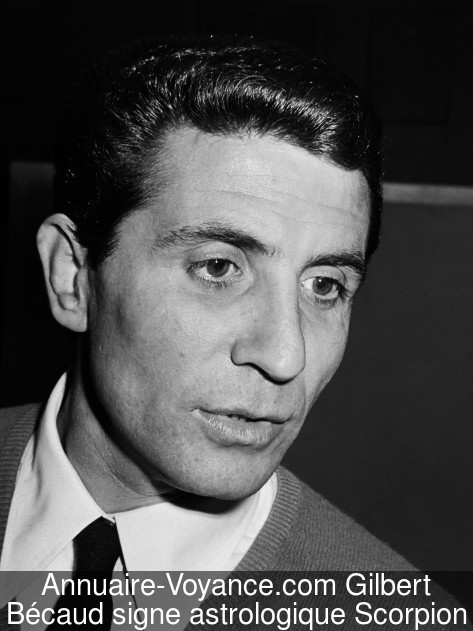 Gilbert Bécaud Scorpion