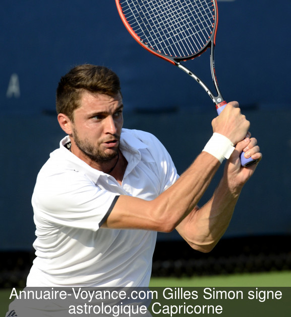 Gilles Simon Capricorne