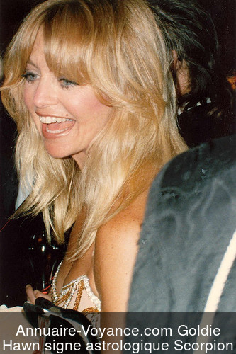 Goldie Hawn Scorpion