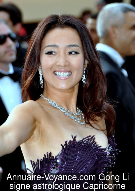 Gong Li Capricorne