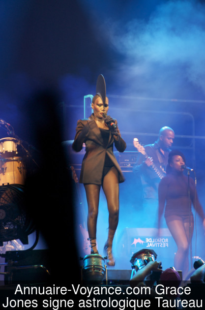 Grace Jones Taureau