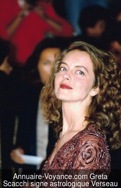 Greta Scacchi Verseau