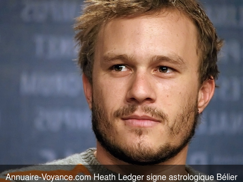 Heath Ledger Bélier