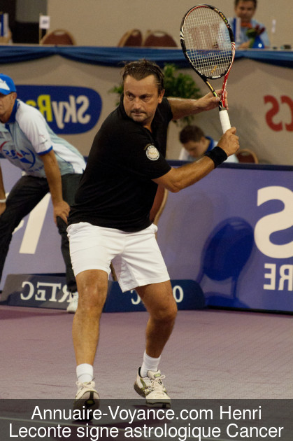 Henri Leconte Cancer