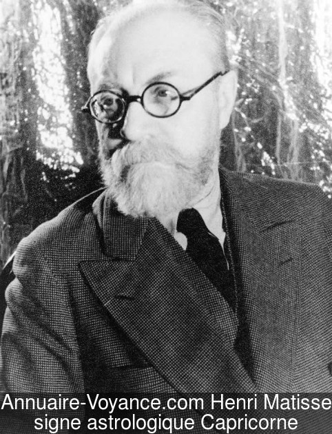 Henri Matisse Capricorne