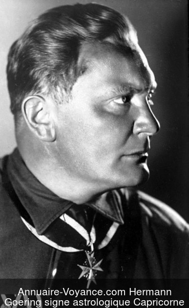 Hermann Goering Capricorne