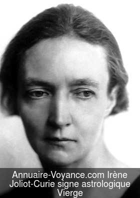 Irène Joliot-Curie Vierge