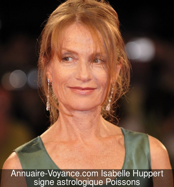 Isabelle Huppert Poissons