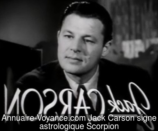 Jack Carson Scorpion