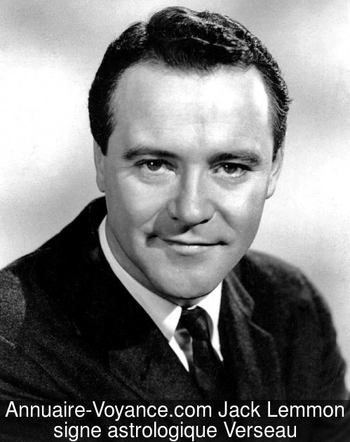 Jack Lemmon Verseau