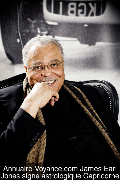 James Earl Jones Capricorne