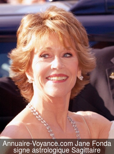 Jane Fonda Sagittaire