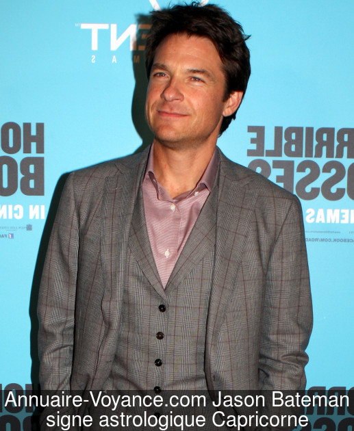 Jason Bateman Capricorne