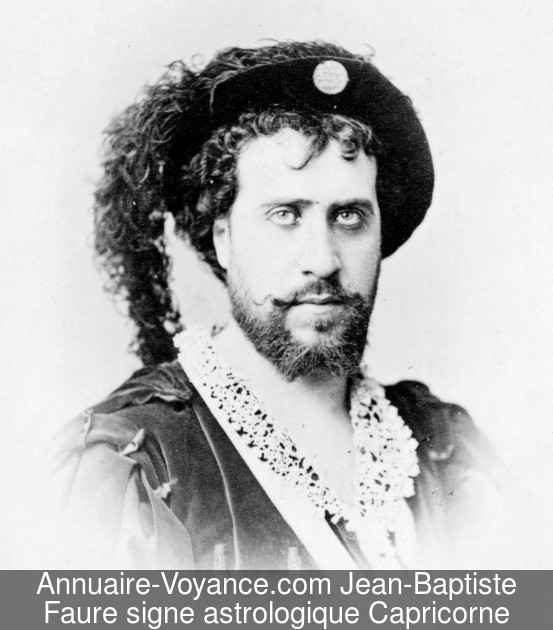 Jean-Baptiste Faure Capricorne