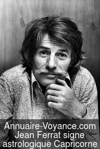 Jean Ferrat Capricorne