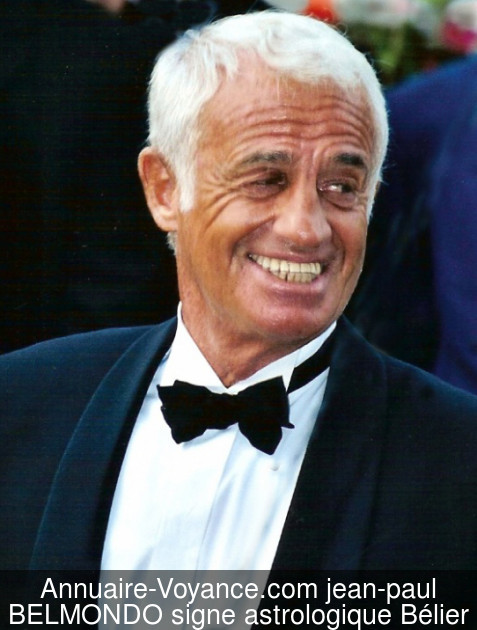 jean-paul BELMONDO Bélier