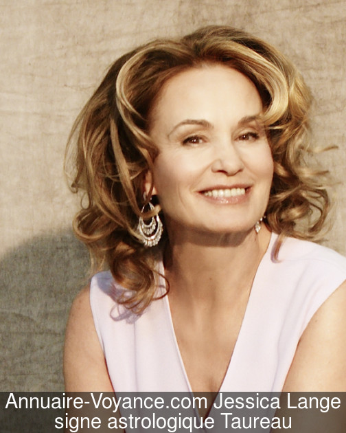 Jessica Lange Taureau