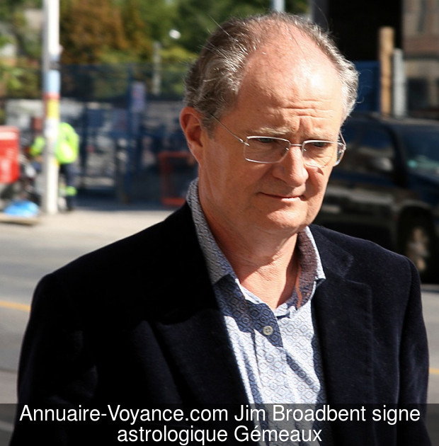 Jim Broadbent Gémeaux