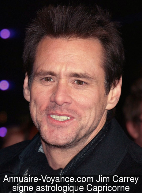 Jim Carrey Capricorne