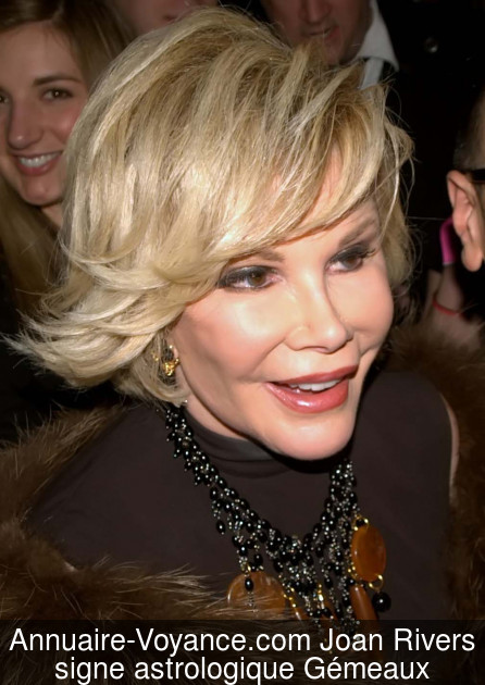 Joan Rivers Gémeaux